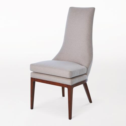 Isabella Dining Chair-Muslin