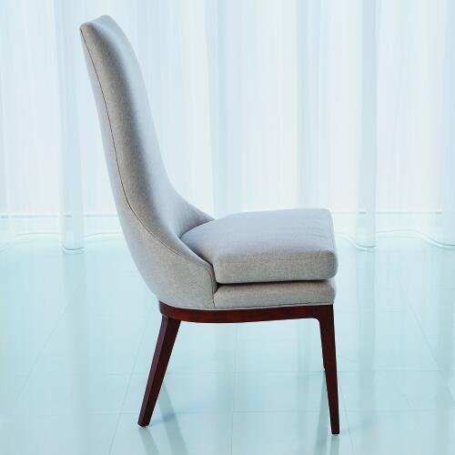 Isabella Dining Chair-Muslin