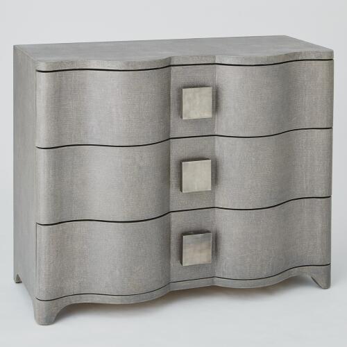Toile Linen Chest-Gray