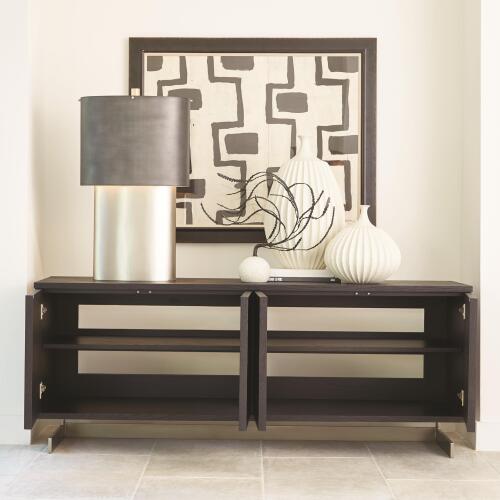 Cantilevered Star Media Cabinet