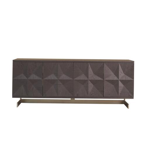 cantilevered star media cabinet
