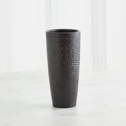 Amazonas Vase-Black