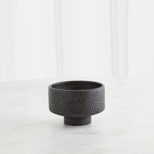 Amazonas Vase-Black