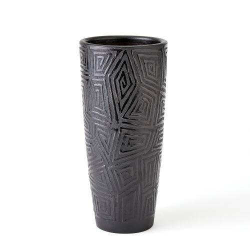 Amazonas Vase-Black