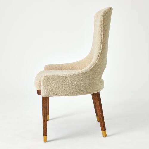 Nola Dining Chair-Parchment