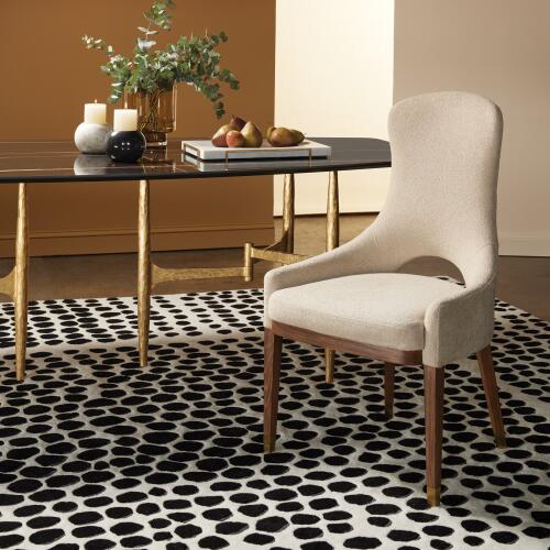 Nola Dining Chair-Parchment