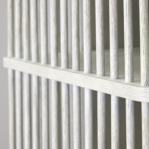 Arbor Tall Cabinet-Whitewashed Finish