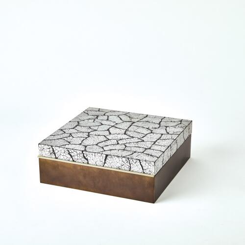 Eggshell Box-Antique Gold Leaf