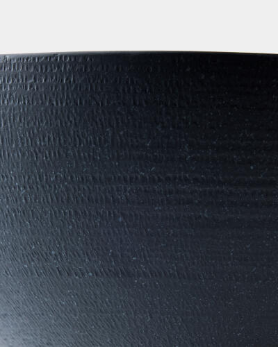 Florentina Footed Bowl-Black