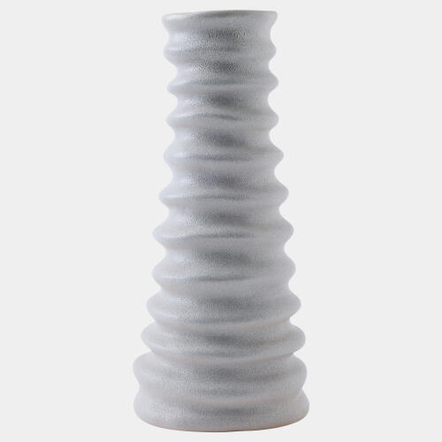 Cresta Vase-Gray Sand