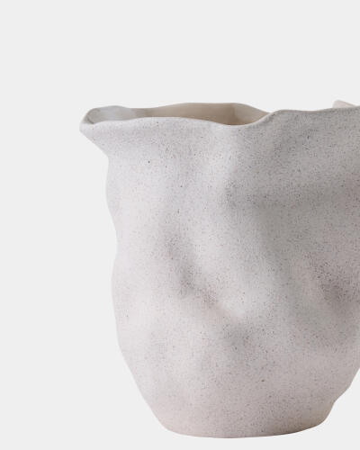 Duna Vase-White Sand