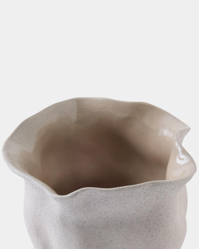 Duna Vase-White Sand