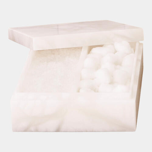 Luca Amenities Box-Alabaster