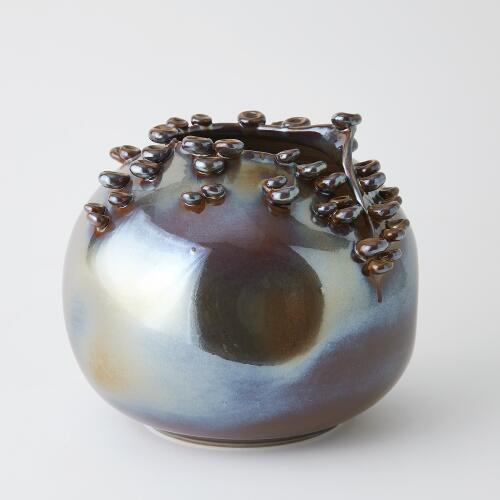 Cascading Reef Vase-Reactive Bronze