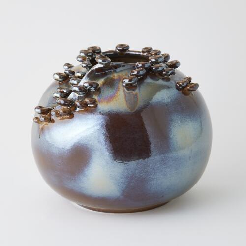 Cascading Reef Vase-Reactive Bronze
