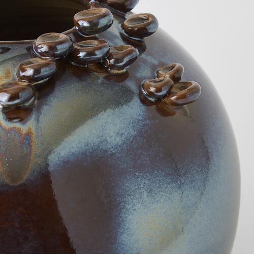 Cascading Reef Vase-Reactive Bronze