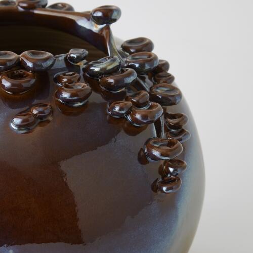 Cascading Reef Vase-Reactive Bronze