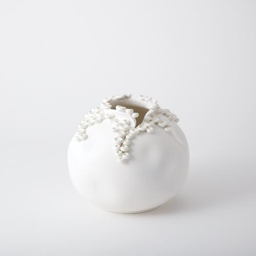 Cascading Reef Vase-White