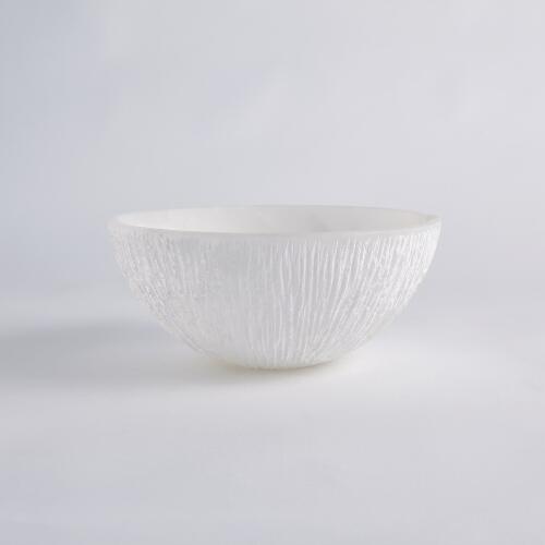 Chiseled Alabaster Bowl