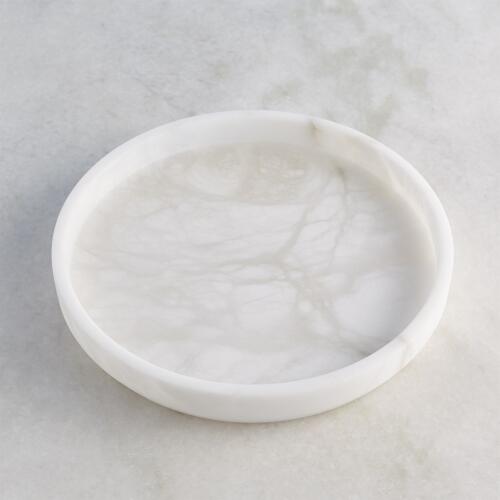 Roccia Alabaster Taper Tray