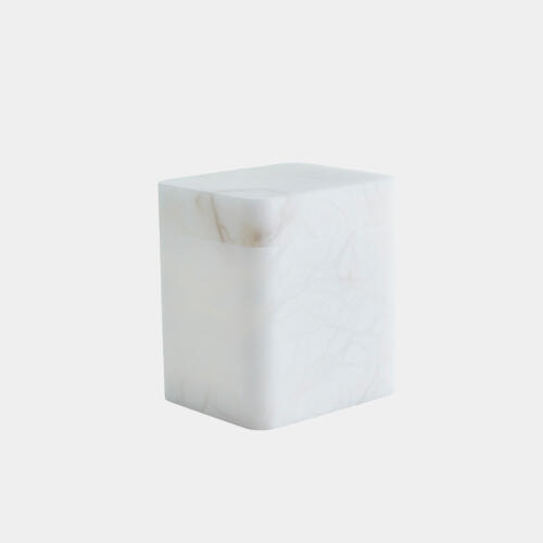 Raggio Alabaster Box-White-Lg