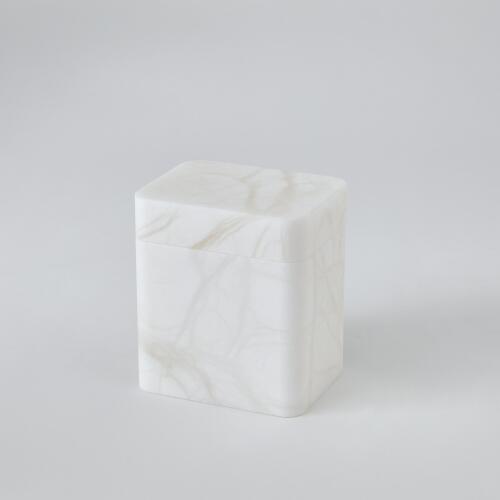Raggio Alabaster Box-White