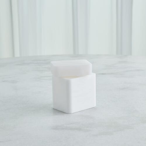 Raggio Alabaster Box-White