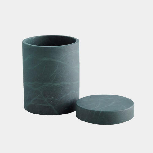 Cilindro Alabaster Box-Black/Green