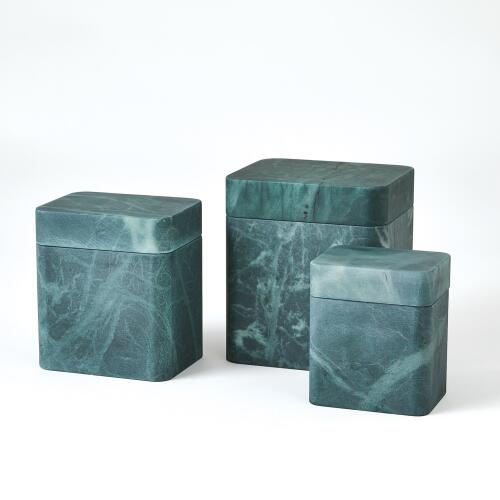 Raggio Alabaster Box-Black/Green