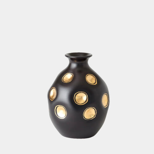 Bruno Vase-Black