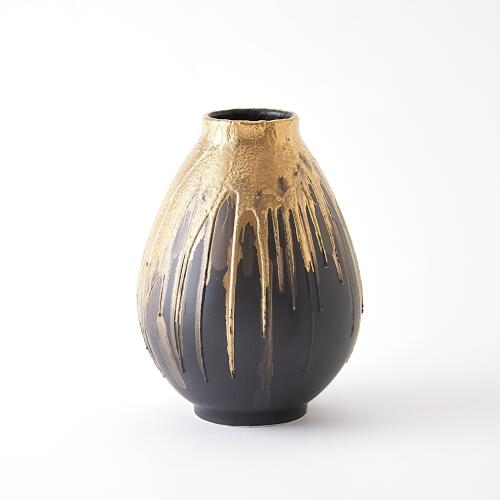 Cauldron Vase-Gold