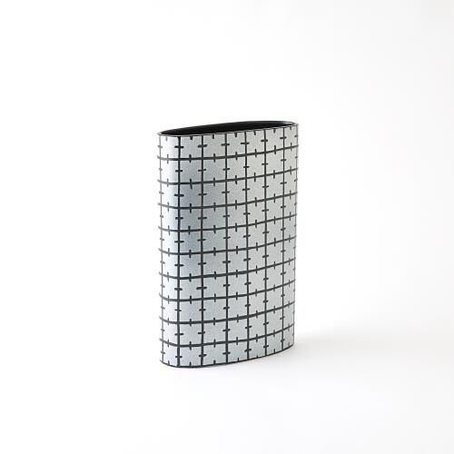Stitch Vase-Matte Black