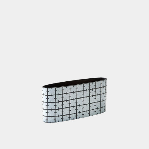 Cuthbert Stitch Vase-Matte Black