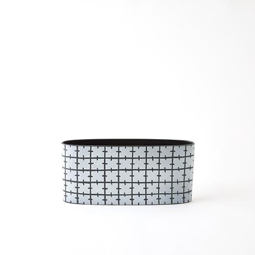 Stitch Vase-Matte Black