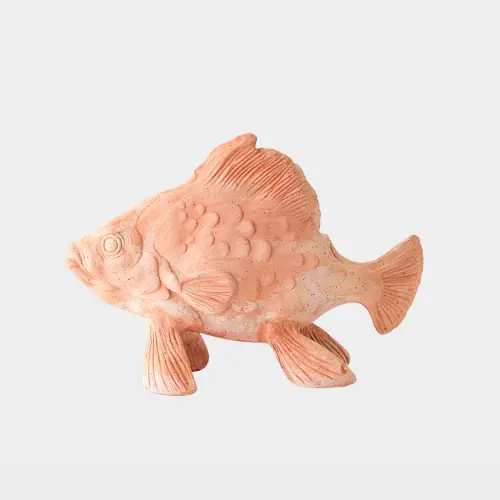 Sunfish Sculpture-Terracotta