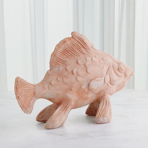 Sunfish Sculpture-Terracotta