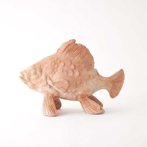 Sunfish Sculpture-Terracotta