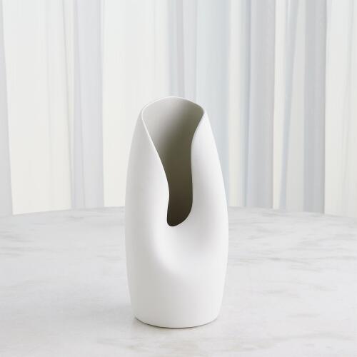 Avian Vase-Cream/Grey