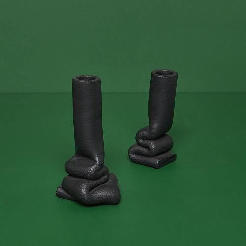 Squoze Vase-Black