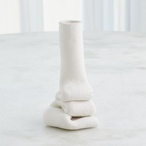 Squoze Vase-White