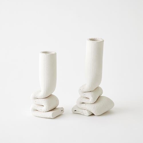 Squoze Vase-White