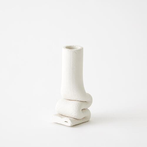 Squoze Vase-White