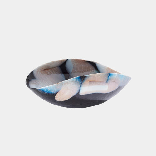Swoon Bowl-Black/Beige