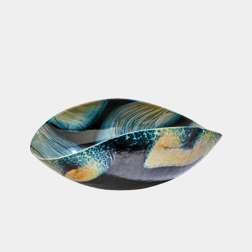 Swoon Bowl-Black/Beige