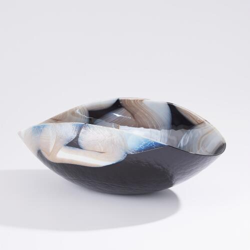 Swoon Bowl-Black/Beige