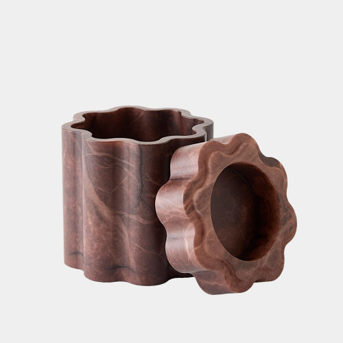 Cumulus Alabaster Tall Box-Chocolate