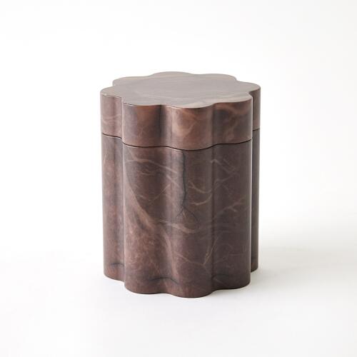 Cumulus Alabaster Tall Box-Chocolate