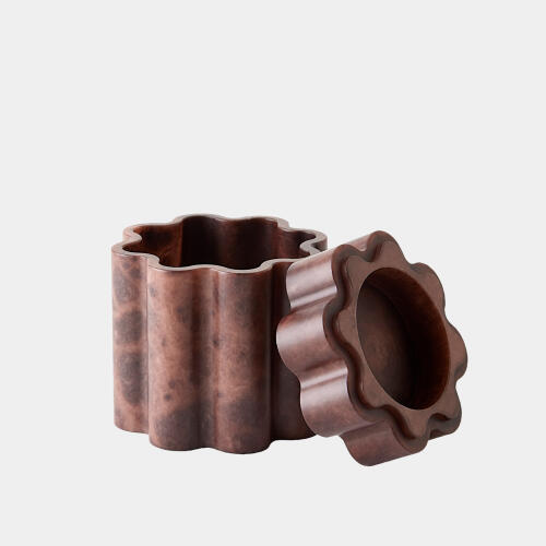 Cumulus Alabaster Tall Box-Chocolate