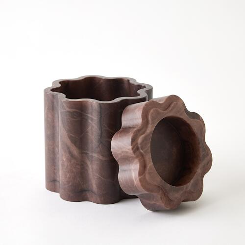 Cumulus Alabaster Tall Box-Chocolate