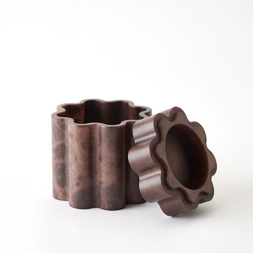 Cumulus Alabaster Tall Box-Chocolate